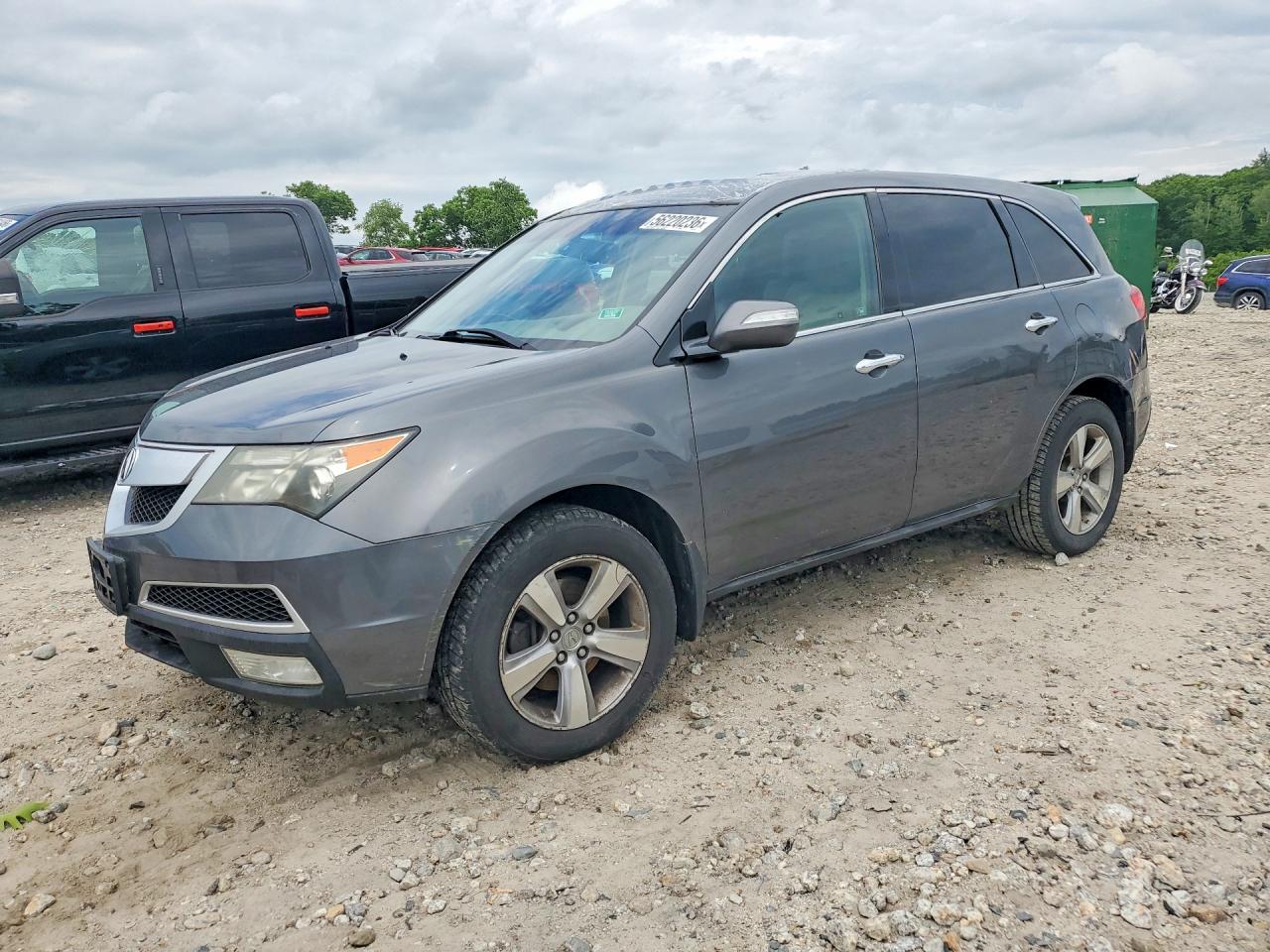 2011 Acura MDX, VIN 2HNYD2H20BH543611 — Крыша