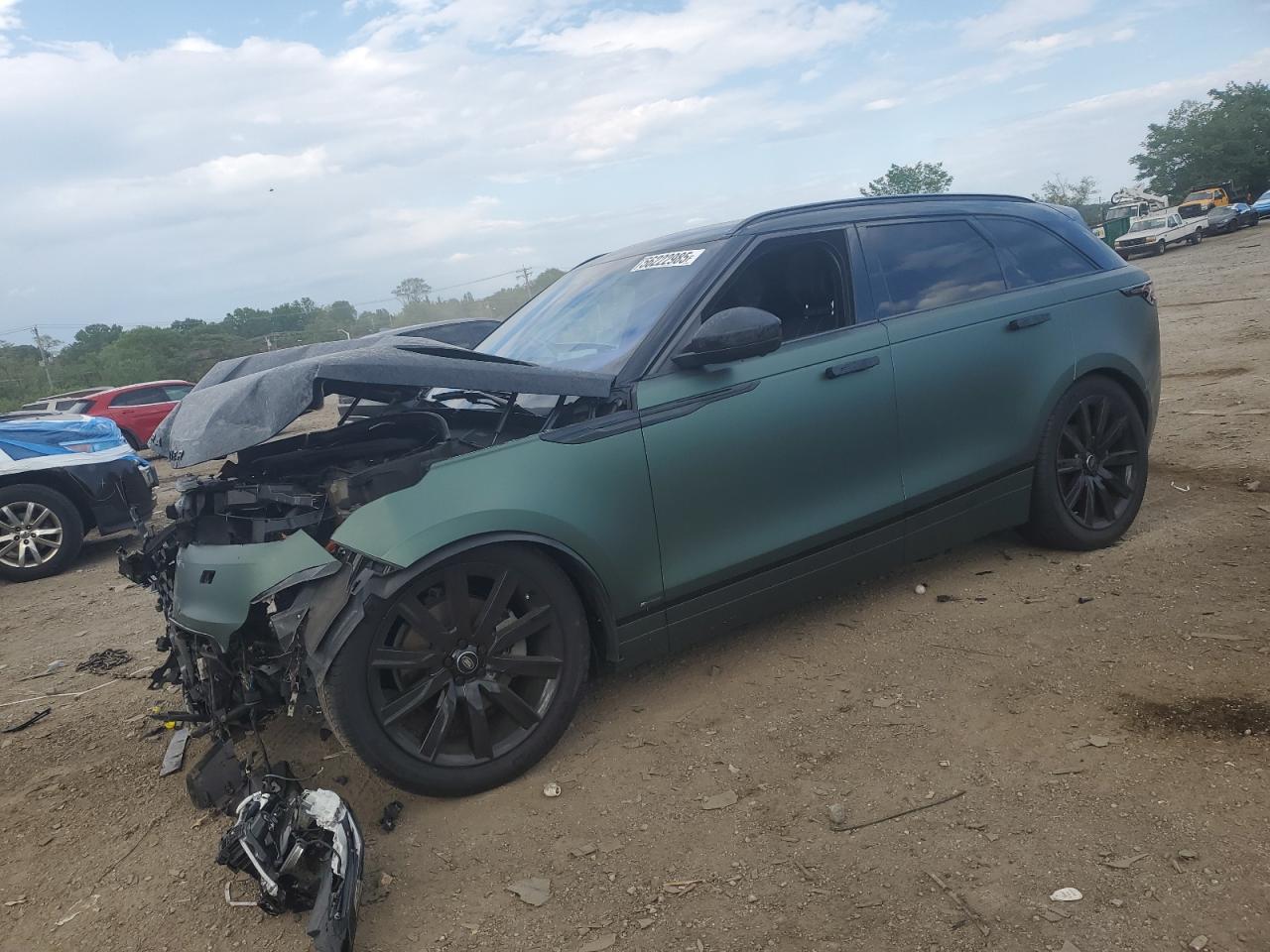 2020 Land Rover Range Rover Velar R-Dynamic S, VIN SALYK2FV9LA243034 — Front end