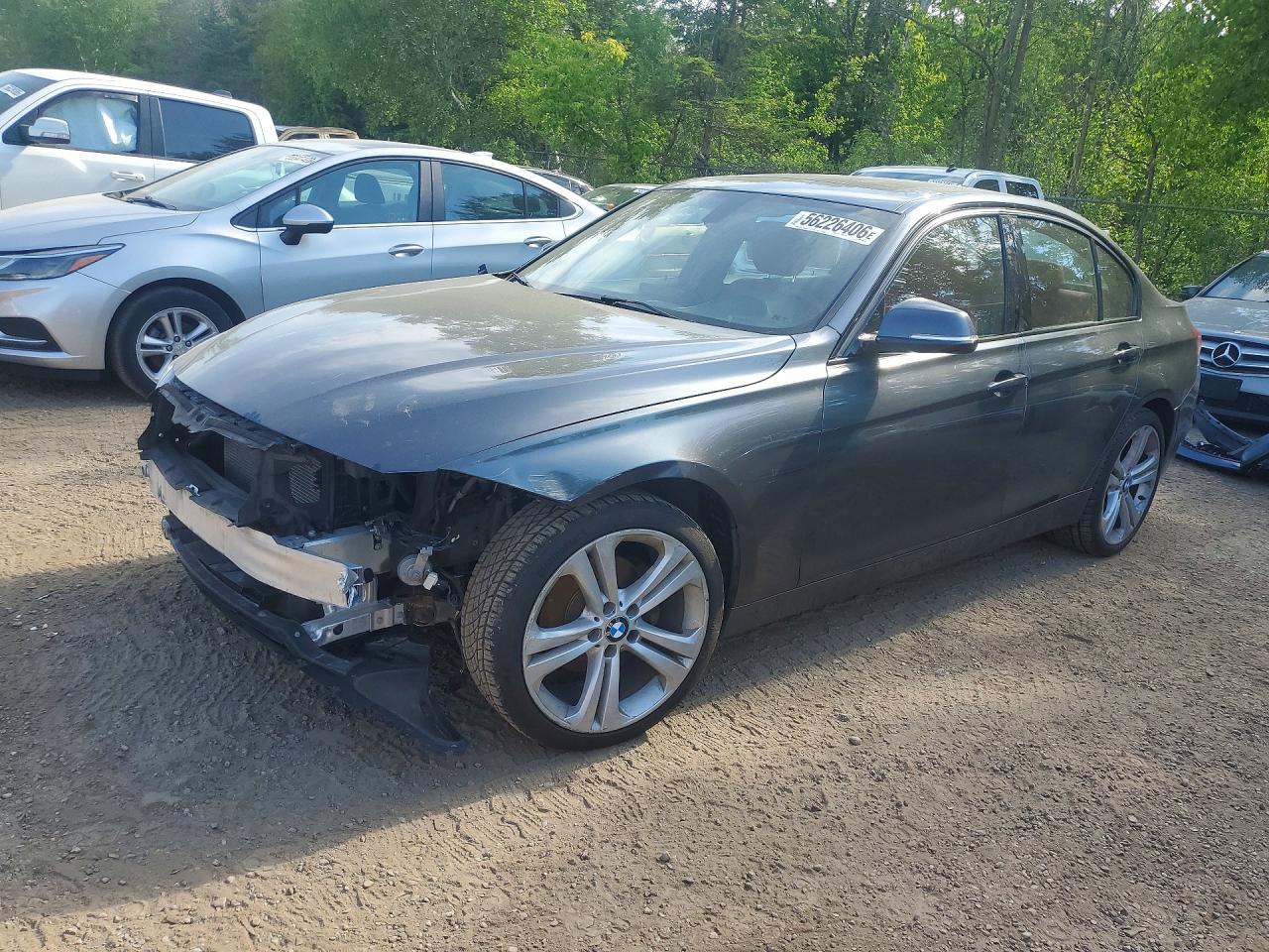 2014 BMW 3 Series 328i xDrive, VIN WBA3B3G51ENR85149 — Перед