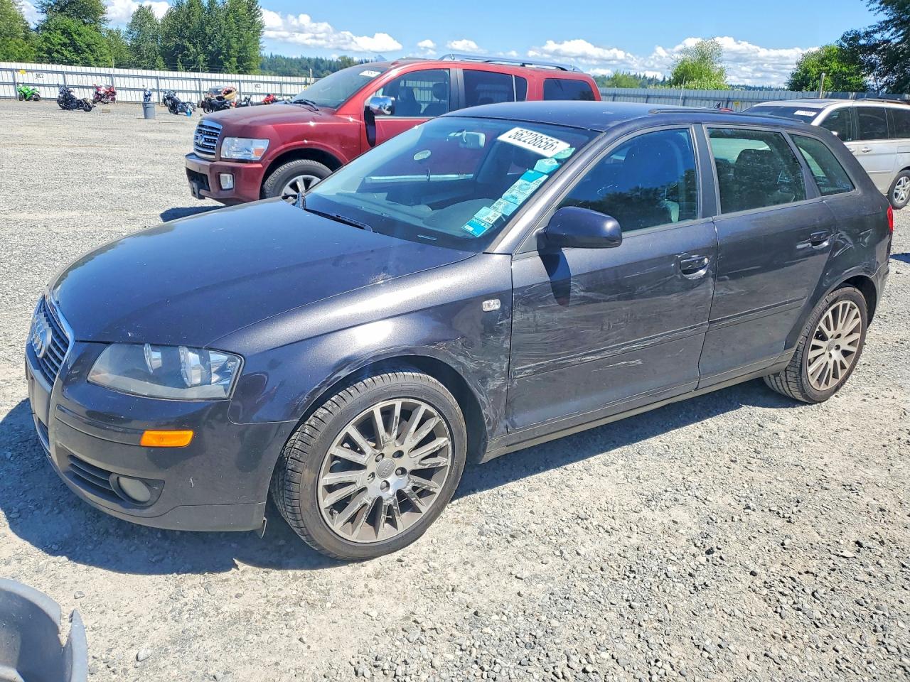 2008 Audi A3, VIN WAUNF78PX8A130255 — Бок