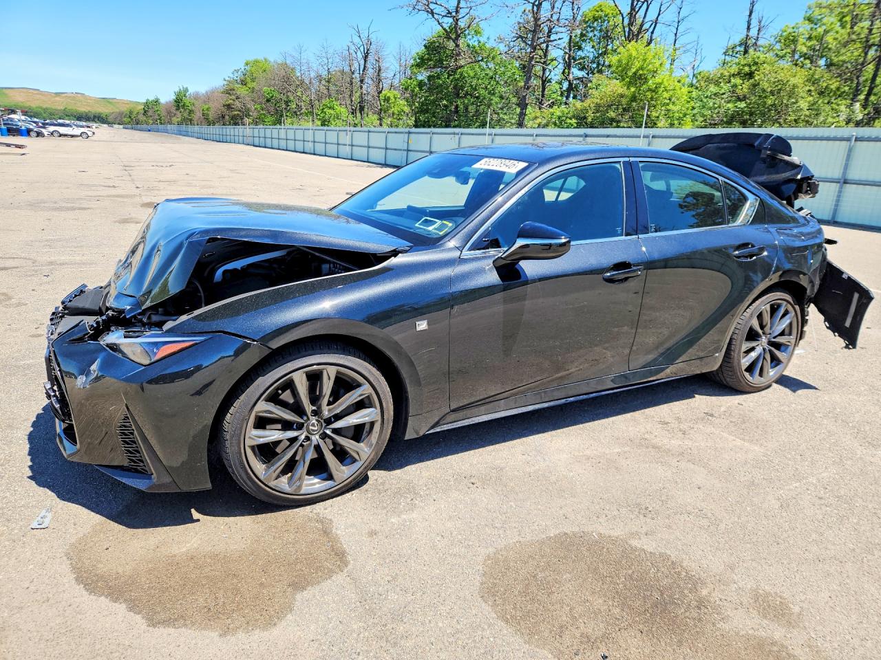 2024 Lexus IS 350 F Sport, VIN JTHGZ1E27R5036321 — Rear end
