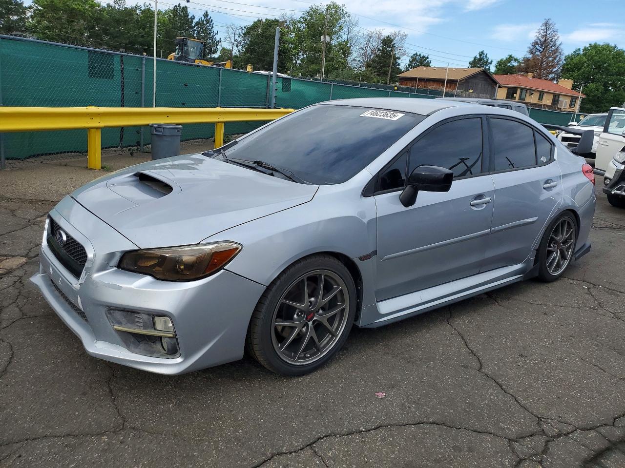 2015 Subaru WRX, VIN JF1VA1A67F9805788 — Перед