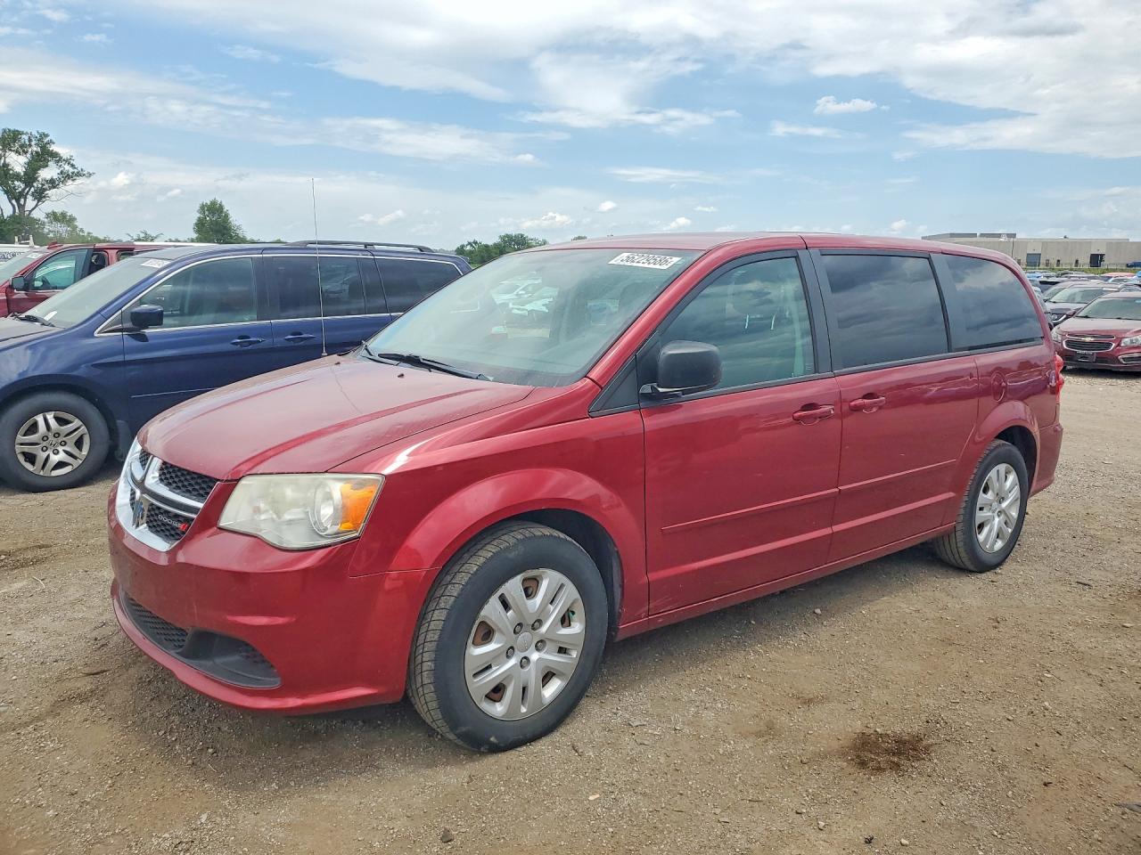 2014 Dodge Grand Caravan SE, VIN 2C4RDGBG7ER417210 — Hail