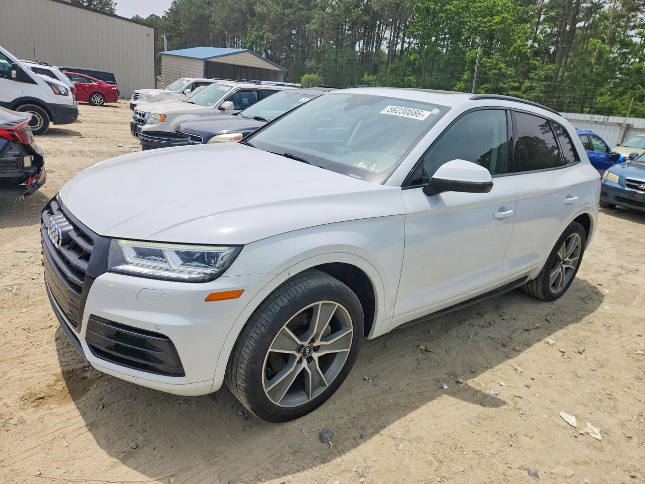 2019 Audi Q5 Premium Plus, VIN WA1BNAFY8K2019085 — Normal wear
