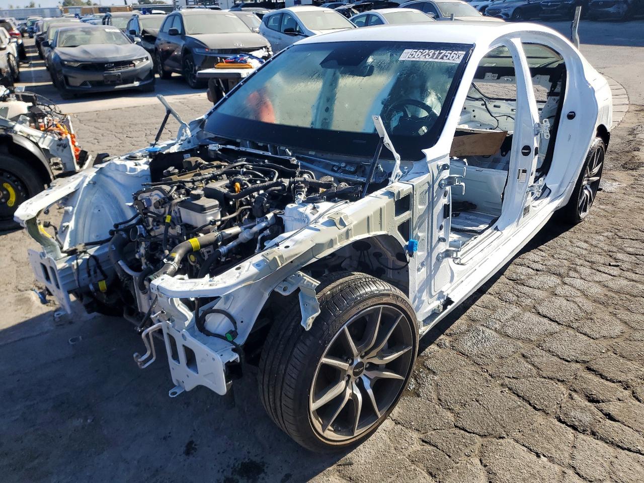 2025 Genesis G70 2.5T, VIN KMTG34SC1SU152239 — Stripped
