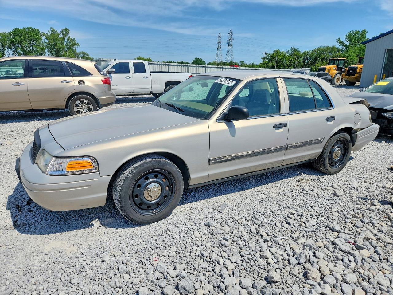 2009 Ford Police Interceptor, VIN 2FAHP71V19X142928 — Rear end