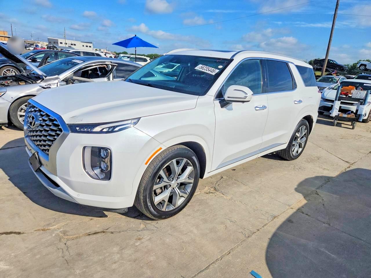 2021 Hyundai Palisade Limited, VIN KM8R5DHE0MU206249 — Normal wear