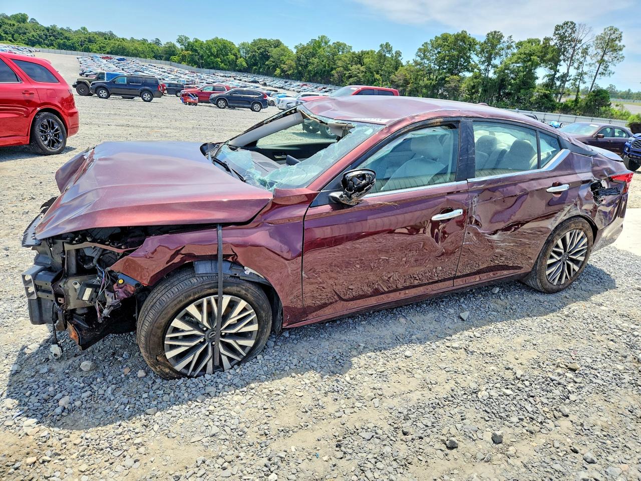 2025 Nissan Altima SV, VIN 1N4BL4DV2SN305377 — Rollover