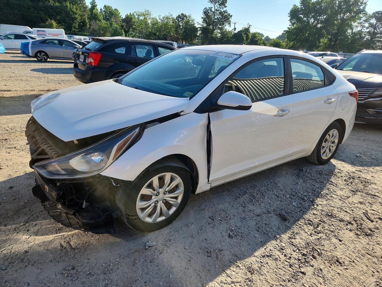 2018 Hyundai Accent SEL, VIN 3KPC24A3XJE029389 — Front end