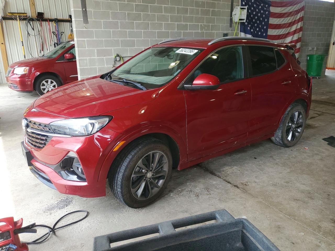 2021 Buick Encore GX Select, VIN KL4MMESL8MB142837 — Rear end