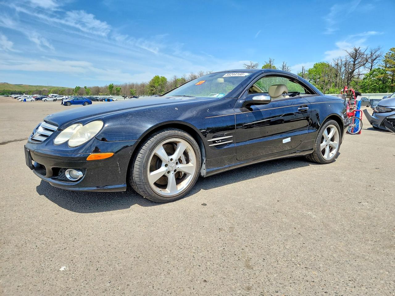 2007 Mercedes-Benz SL, VIN WDBSK77F57F132361 — Water / flood