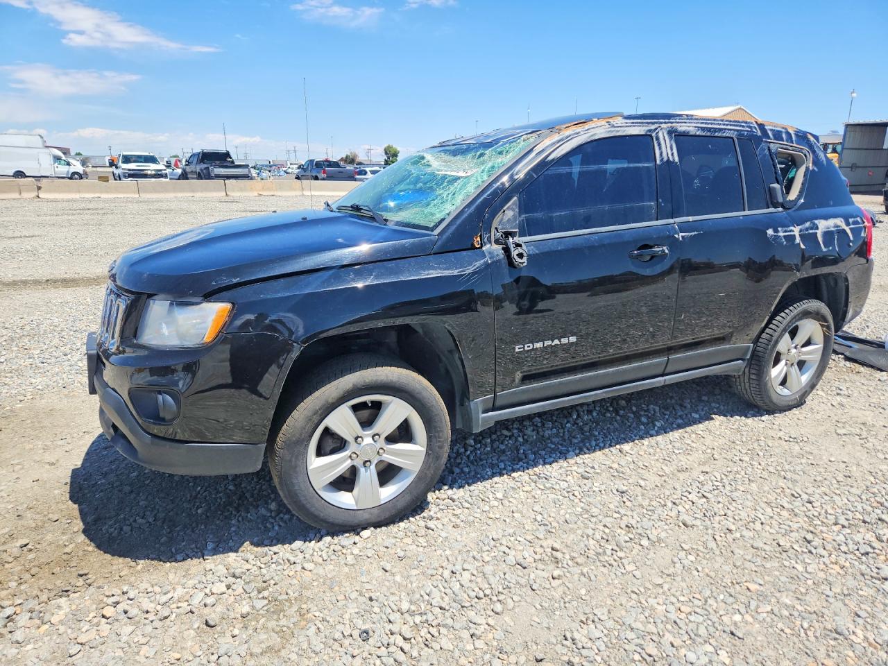 2012 Jeep Compass Latitude, VIN 1C4NJDEB5CD609067 — Rollover