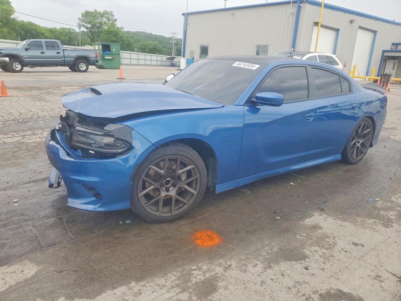 2020 Dodge Charger Scat Pack, VIN 2C3CDXGJ8LH185833 — Front end