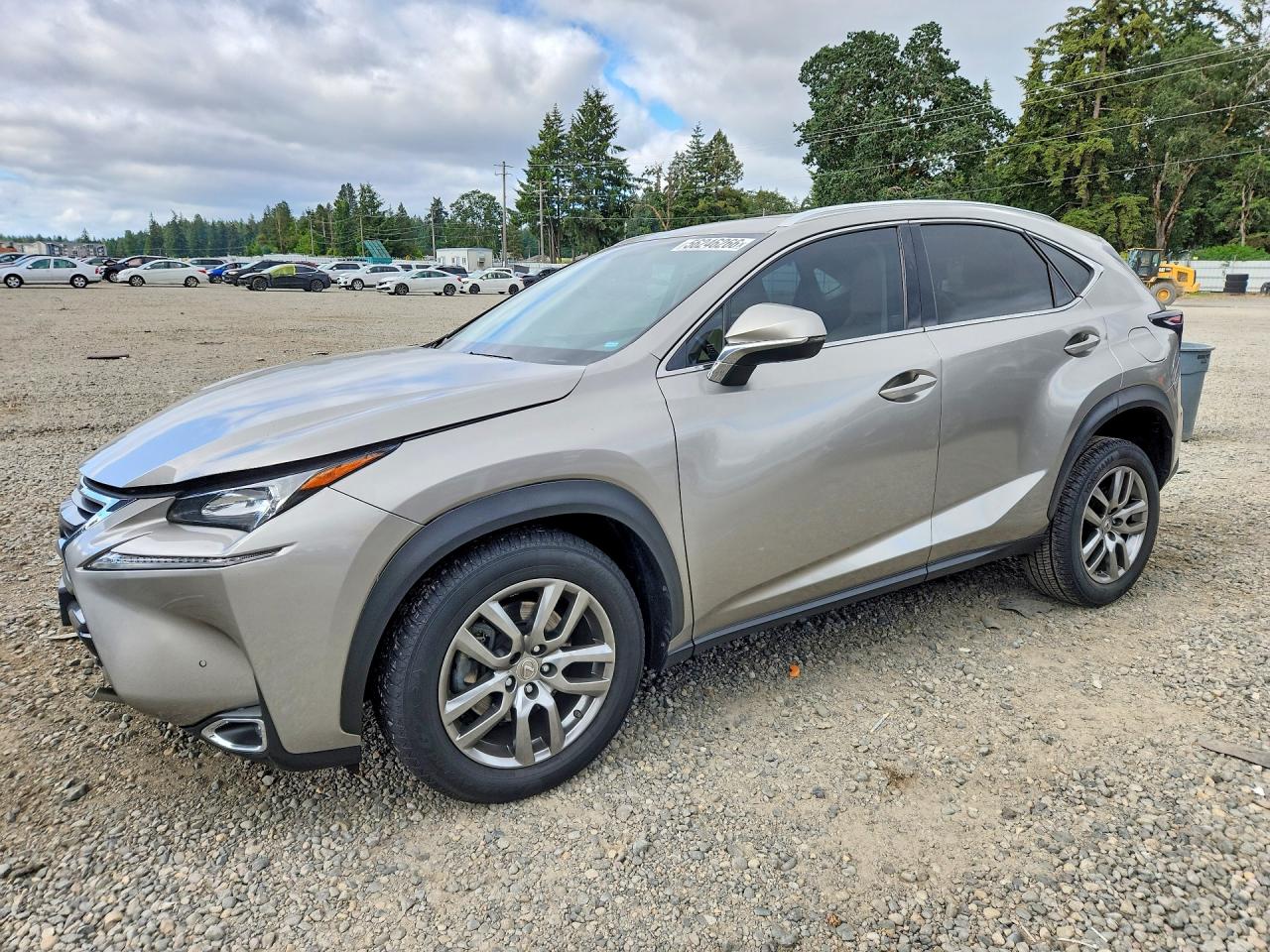2016 Lexus NX 200t, VIN JTJBARBZ8G2066183 — Front end