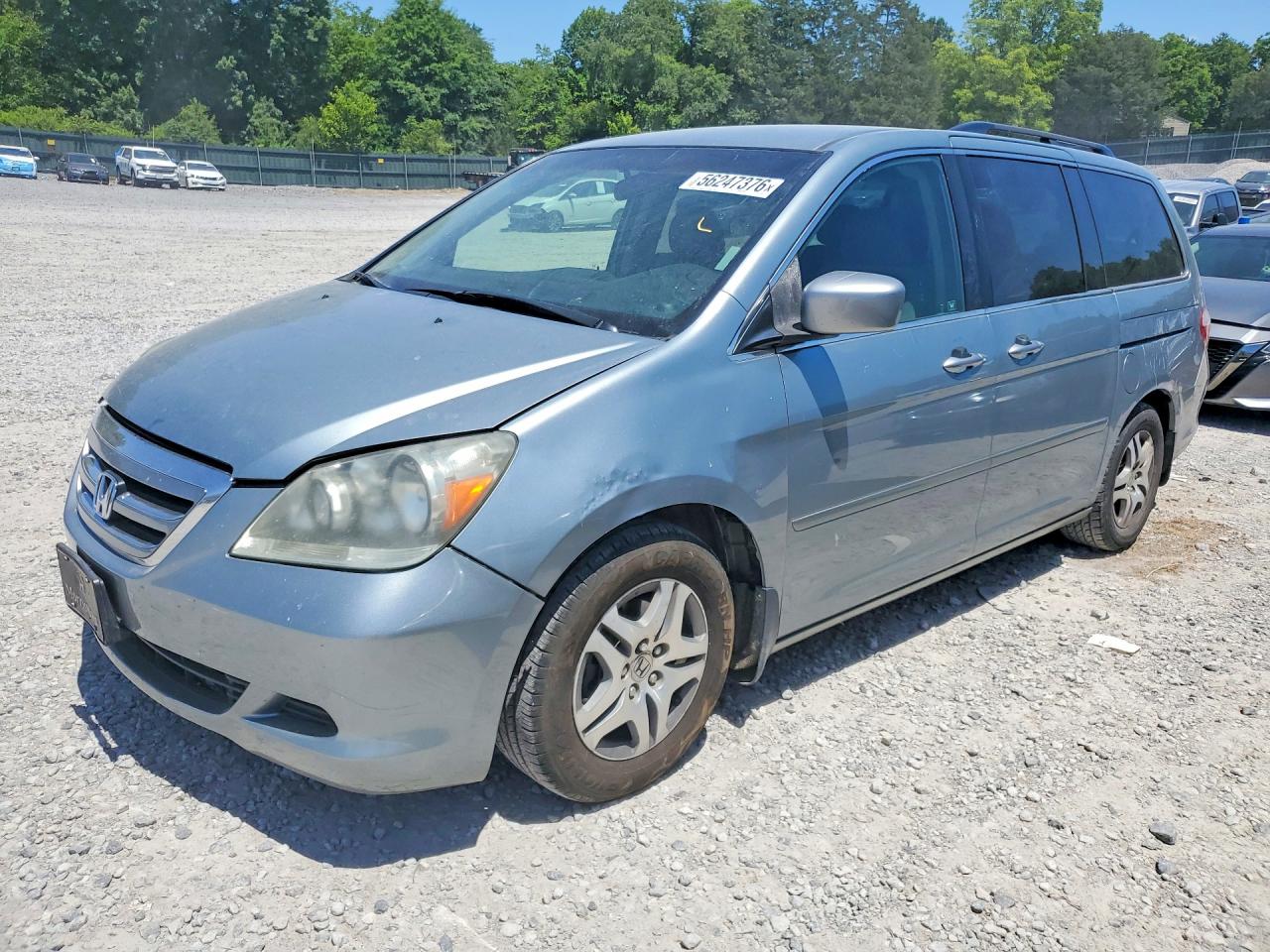 2007 Honda Odyssey EX, VIN 5FNRL38437B024201 — Minor dents and scratches
