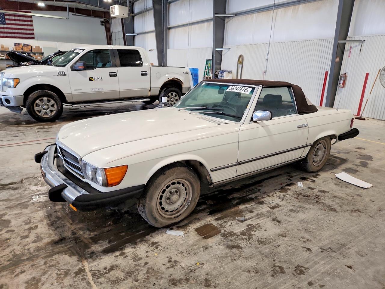 1983 Mercedes-Benz 380 SL, VIN WDBBA45A9DB022361 — Mechanical