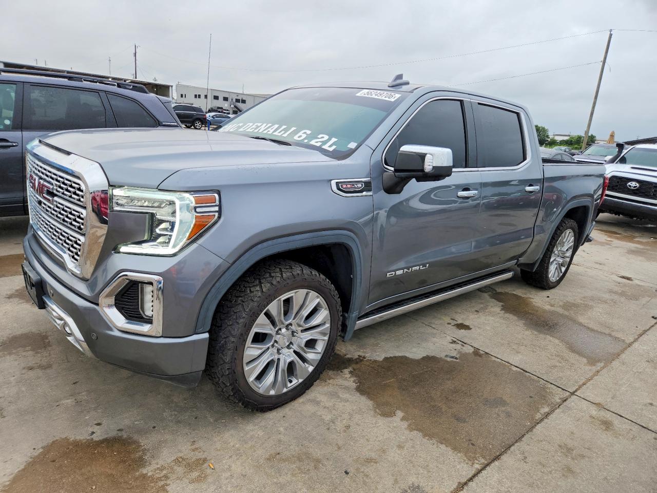 2021 GMC Sierra 1500 Denali, VIN 3GTU9FEL8MG263299 — Partial repair
