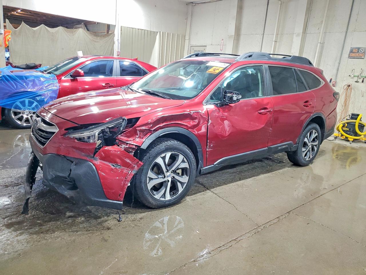 2021 Subaru Outback Limited XT, VIN 4S4BTGND6M3198944 — Перед