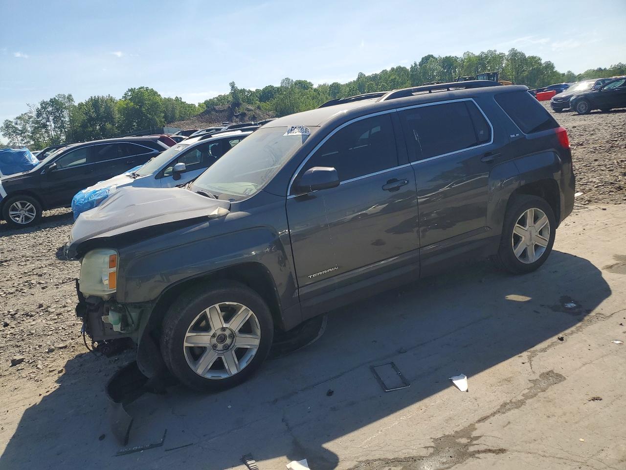 2011 GMC Terrain SLE-2, VIN 2CTFLTE5XB6387257 — Front end