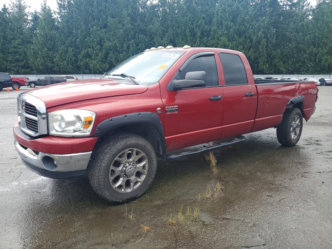 2008 Dodge 3500 SLT, VIN 3D7MX38AX8G157138 — Rear end