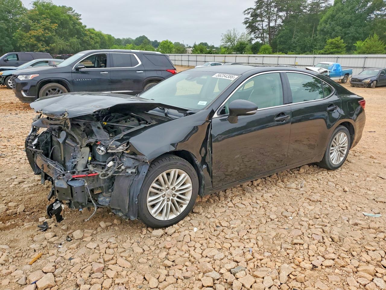 2017 Lexus ES 350, VIN 58ABK1GG7HU058238 — Front end
