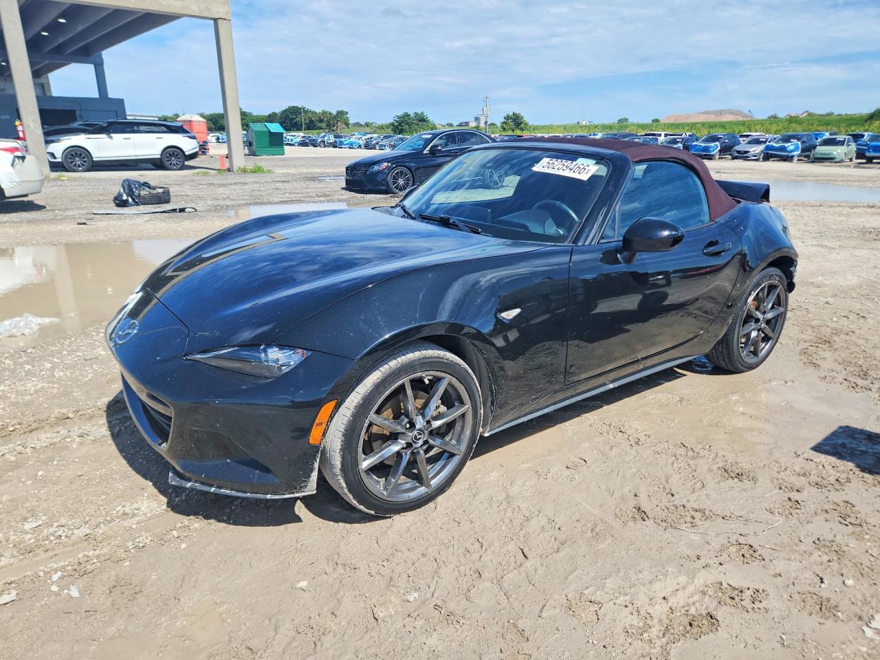 2018 Mazda MX-5 Miata Grand Touring, VIN JM1NDAD75J0205399 — Rear end