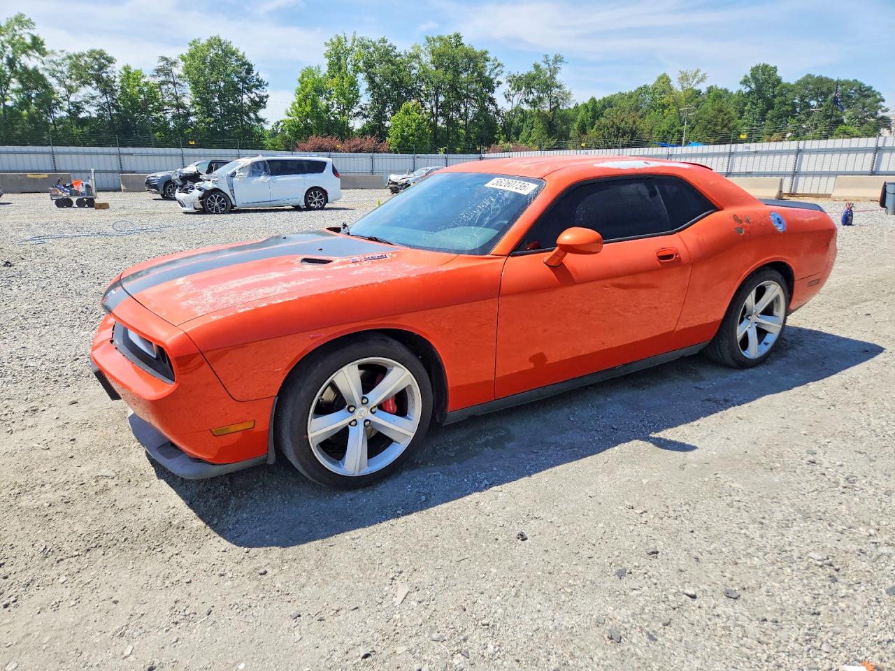 2009 Dodge Challenger SRT-8, VIN 2B3LJ74W39H537621 — Зад