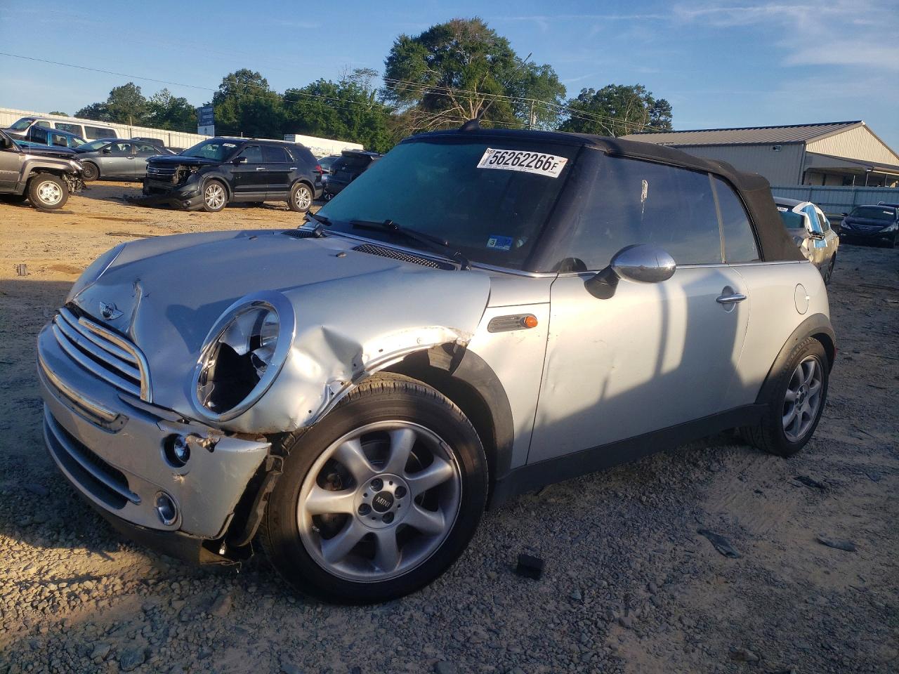 2008 MINI Convertible, VIN WMWRF33518TG19280 — Front end