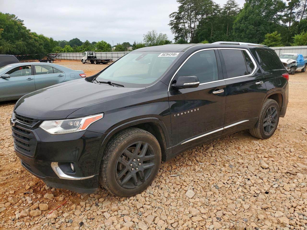2019 Chevrolet Traverse Premier, VIN 1GNERKKW7KJ104451 — Rear end
