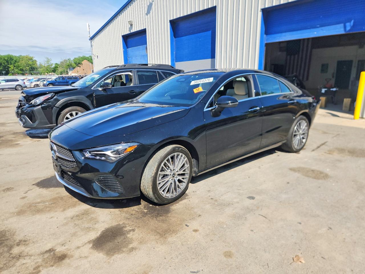 2025 Mercedes-Benz CLA 250, VIN W1K5J4HB4SN534002 — Rear end