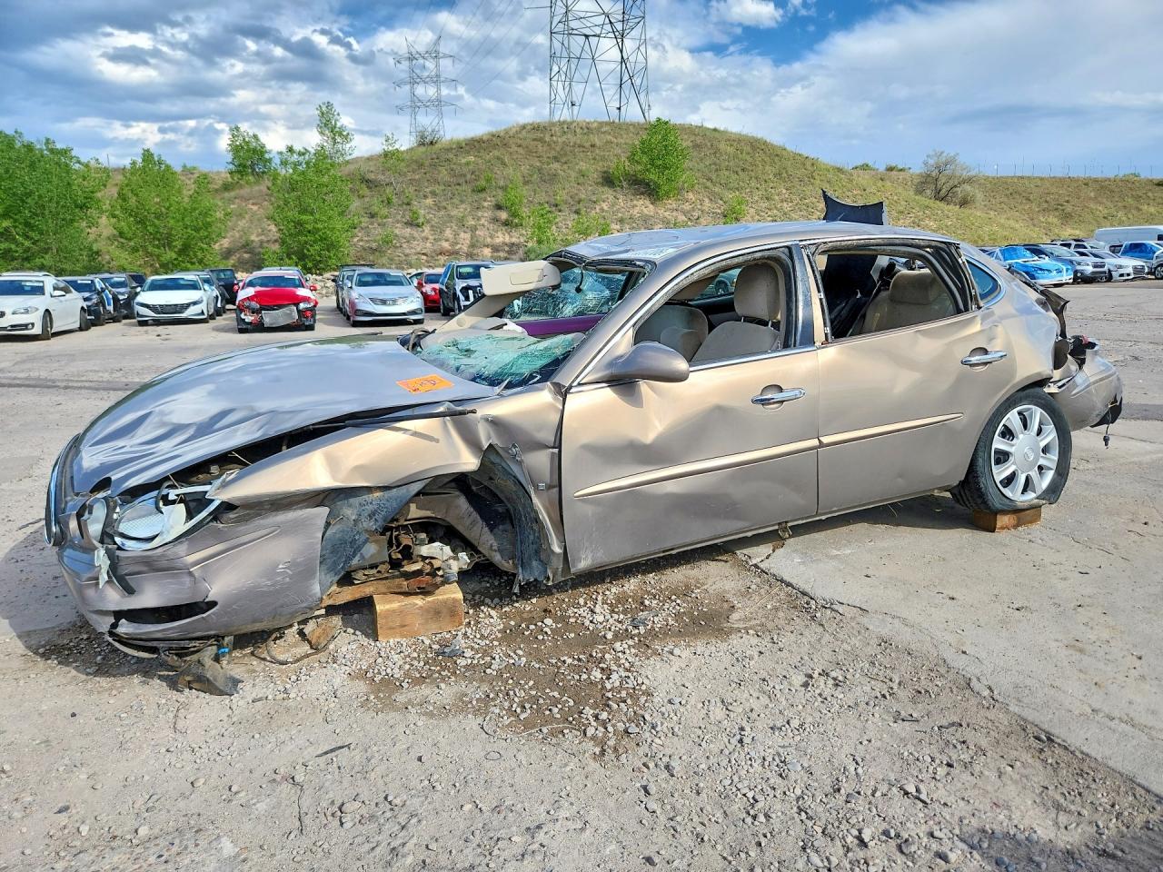 2006 Buick LaCrosse CX, VIN 2G4WC582961225627 — Опрокидывание