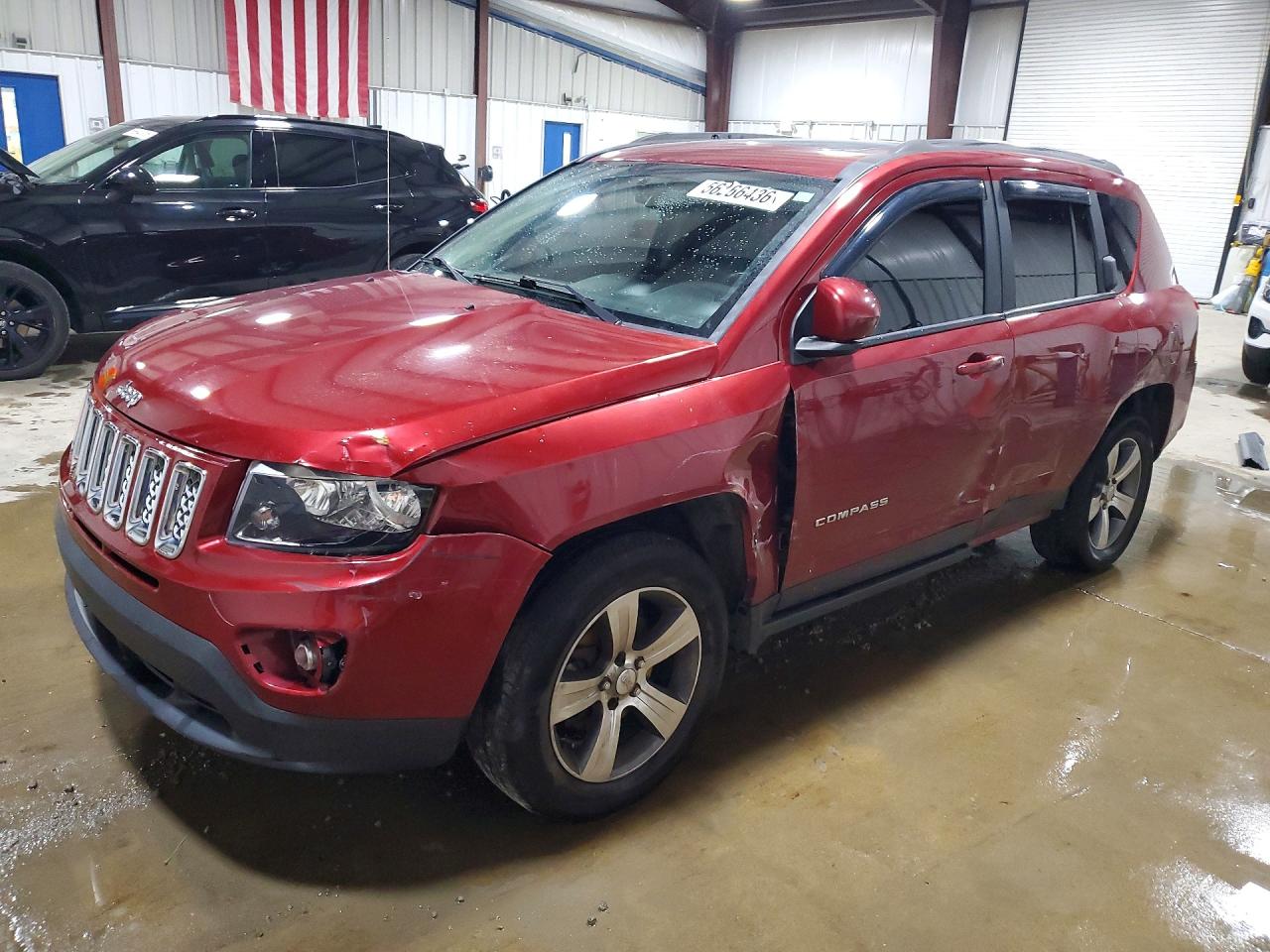2017 Jeep Compass High Altitude, VIN 1C4NJDEB6HD100449 — Front end