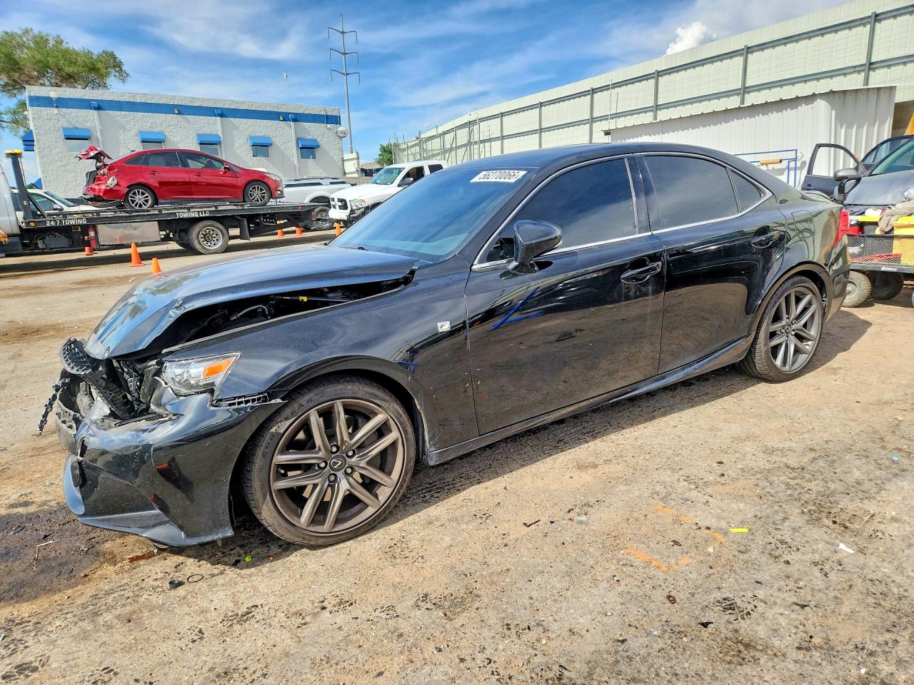 2016 Lexus IS 200t, VIN JTHBA1D20G5033146 — Front end