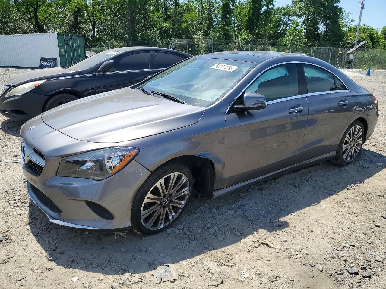 2018 Mercedes-Benz CLA 250, VIN WDDSJ4GB2JN599482 — Бок