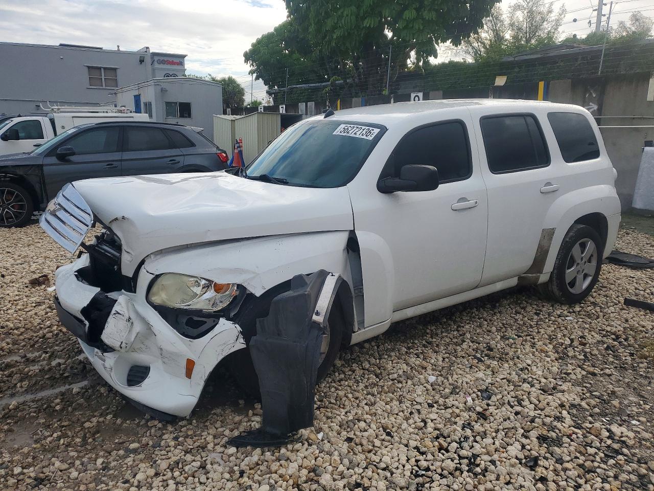 2008 Chevrolet HHR LS, VIN 3GNCA13DX8S698790 — Перед