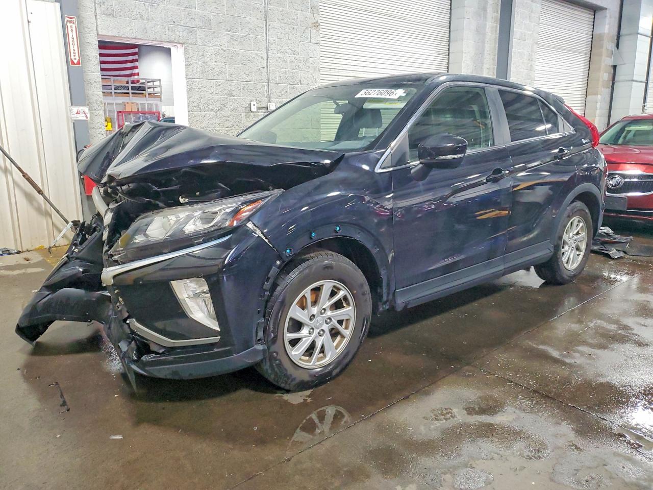2019 Mitsubishi Eclipse Cross ES, VIN JA4AS3AA7KZ024652 — Front end