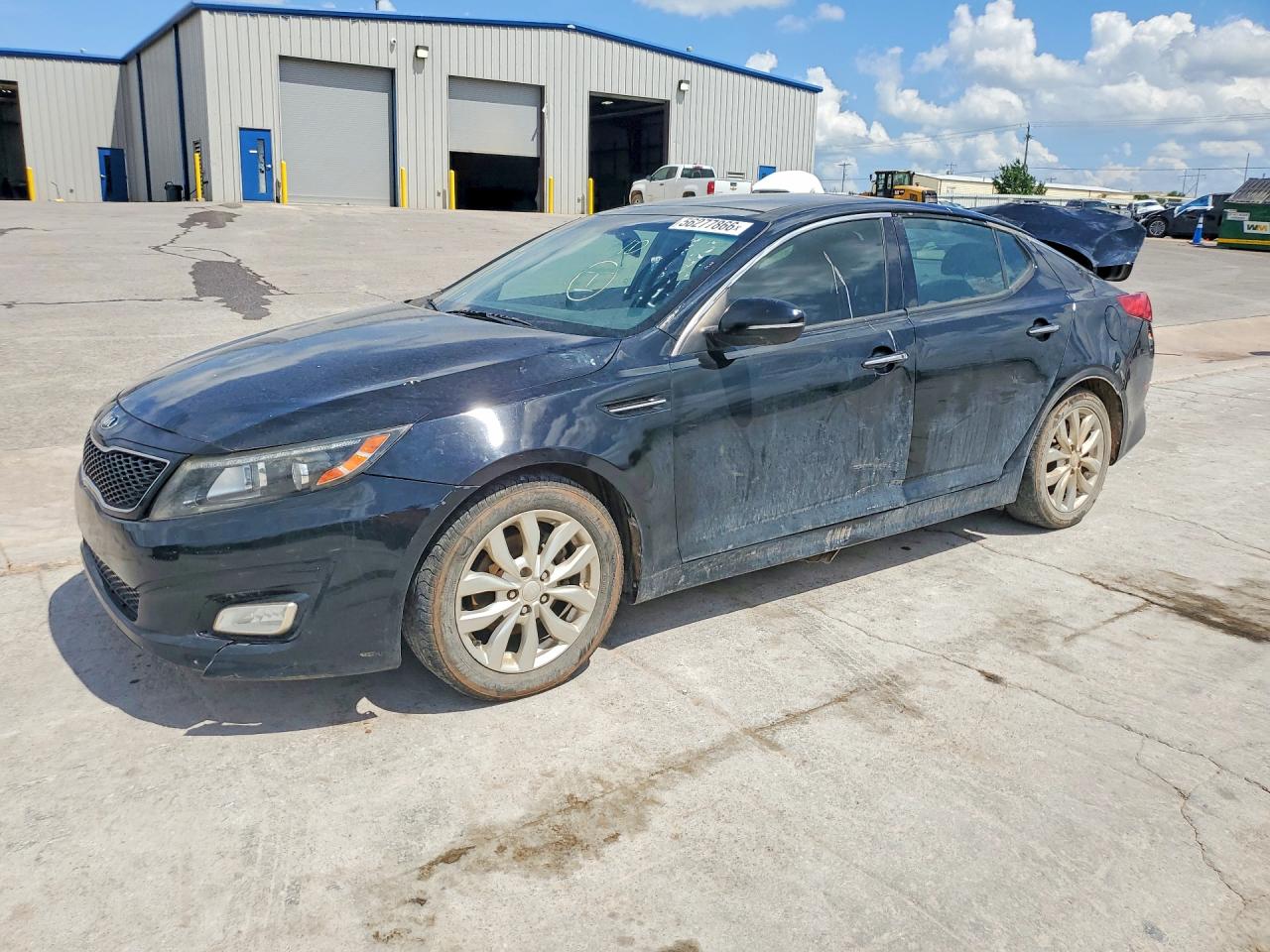 2015 Kia Optima EX, VIN 5XXGN4A78FG516150 — Rear end