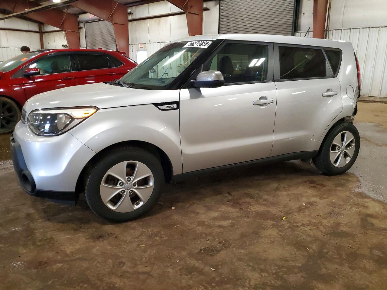2015 Kia Soul, VIN KNDJN2A28F7791380 — Rear end