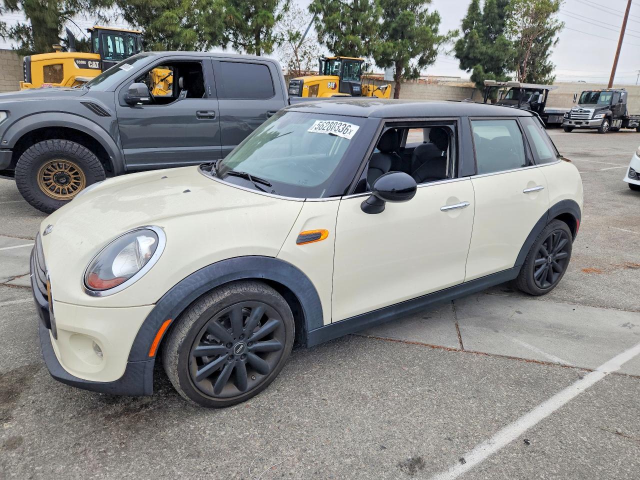 2017 MINI Hardtop 4 Door Cooper, VIN WMWXU1C56H2E17896 — Rear end