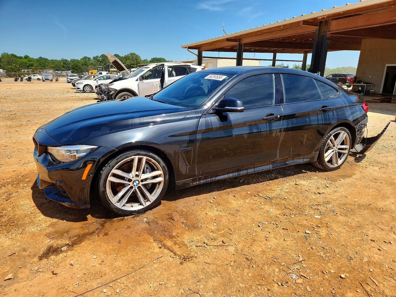 2018 BMW 4 Series 440i, VIN WBA4J5C59JBF07746 — Rear end