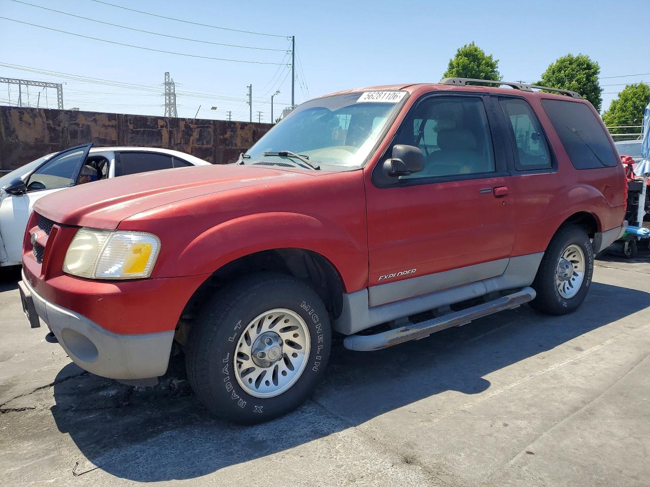 2001 Ford Explorer Sport, VIN 1FMYU60E51UA60755 — Normal wear