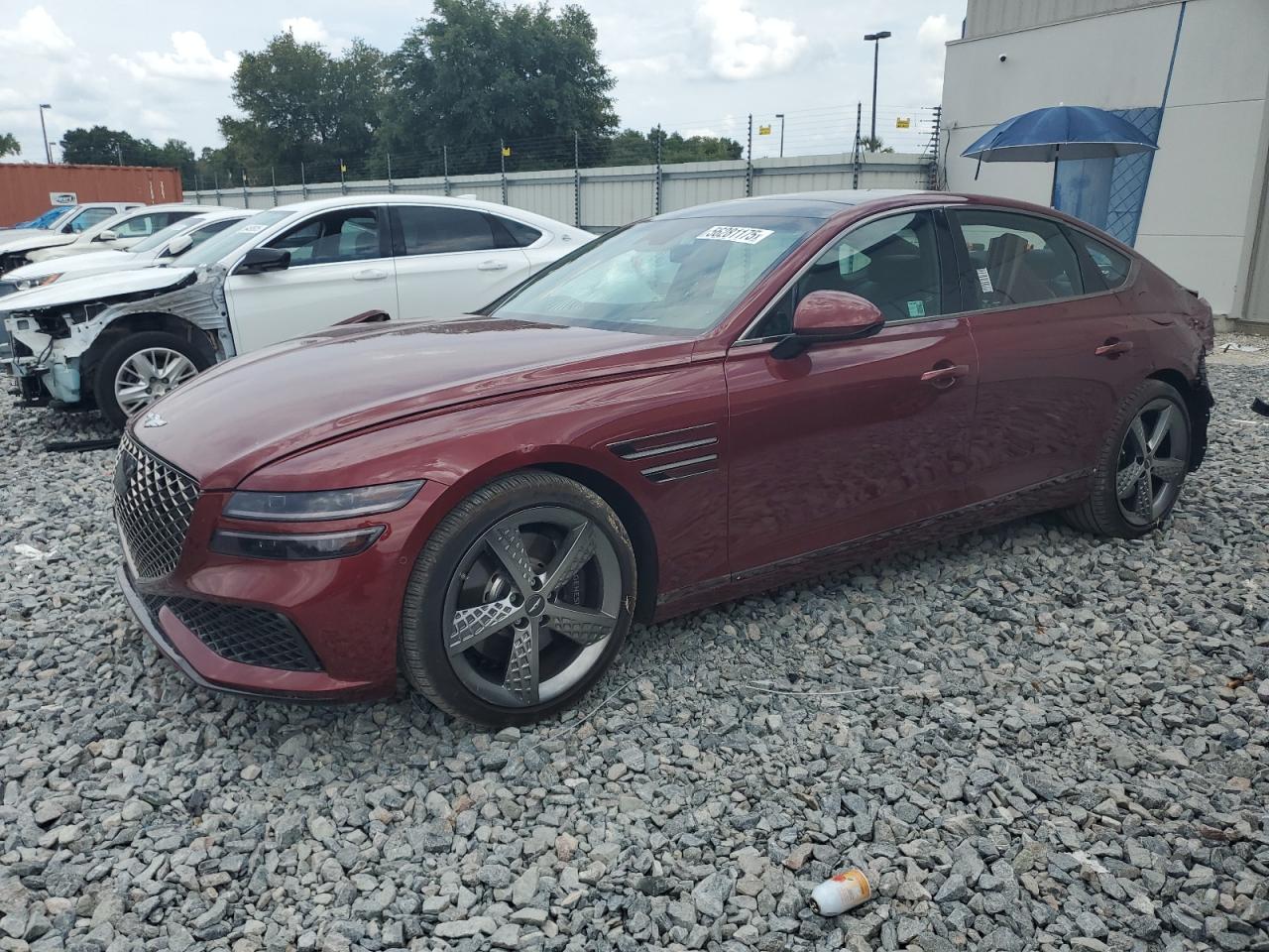 2024 Genesis G80 Sport, VIN KMTGB4SD0RU238017 — All over
