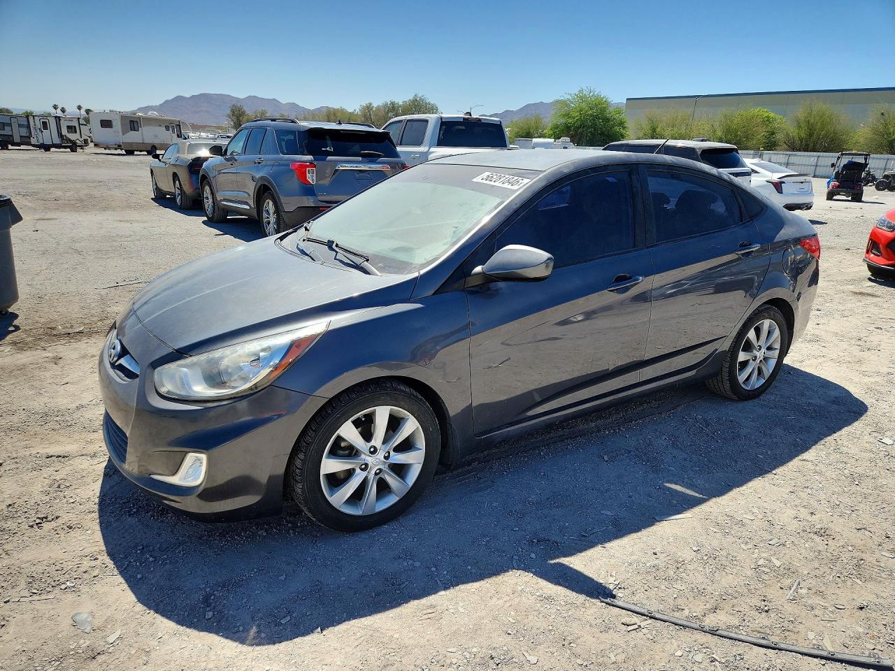 2012 Hyundai Accent GLS, VIN KMHCU4AE1CU182240 — Undercarriage