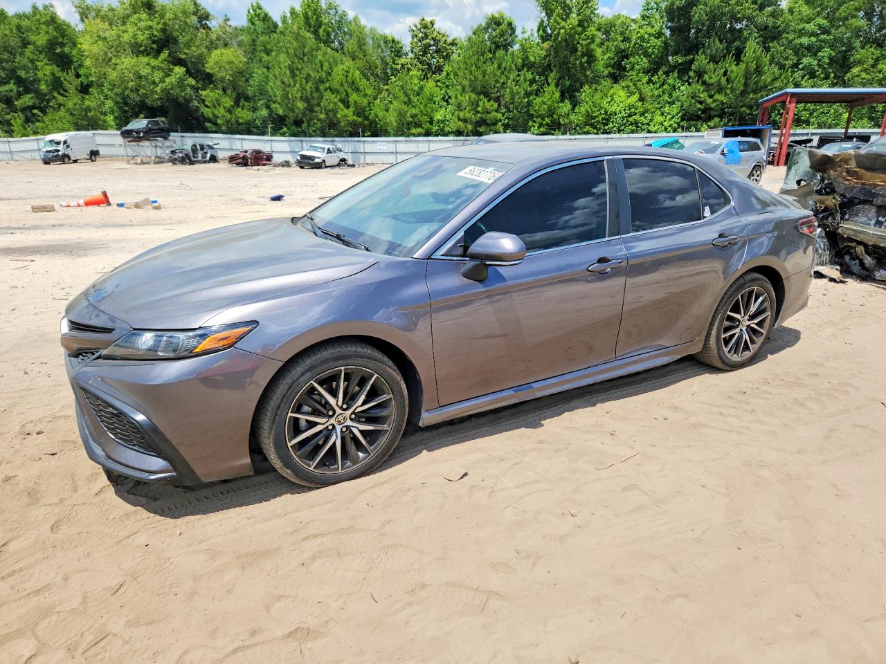 2021 Toyota Camry SE, VIN 4T1T11AK0MU484827 — Undercarriage
