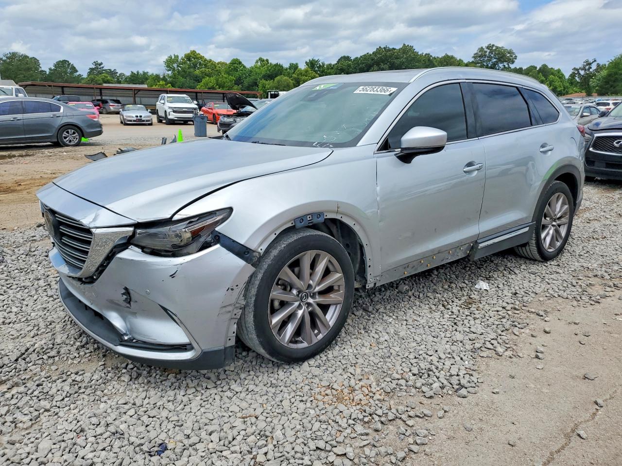 2020 Mazda CX-9 Grand Touring, VIN JM3TCADY1L0403491 — Перед