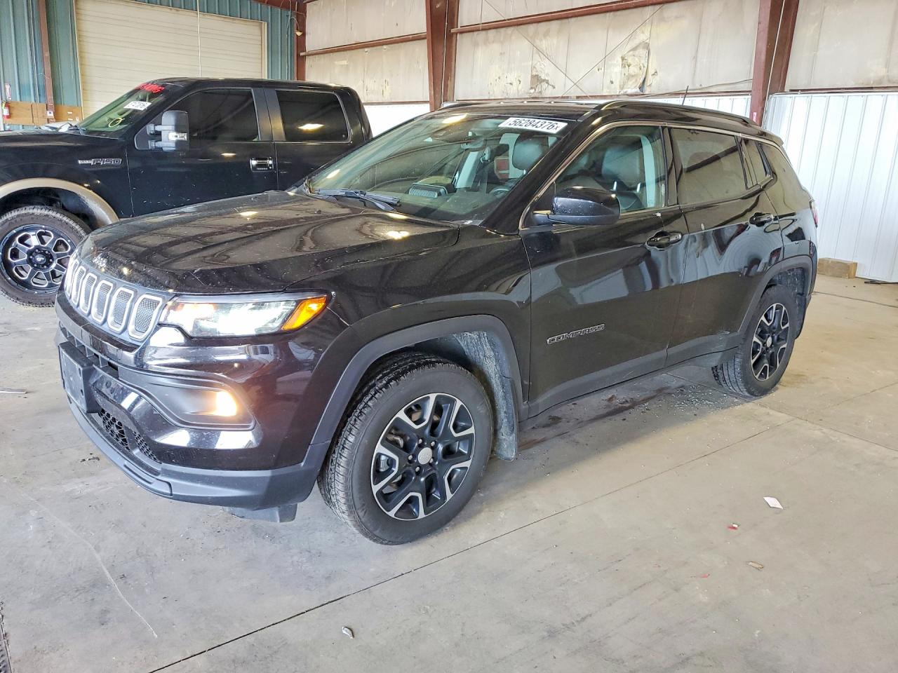 2022 Jeep Compass Latitude, VIN 3C4NJDBB4NT121035 — Hail