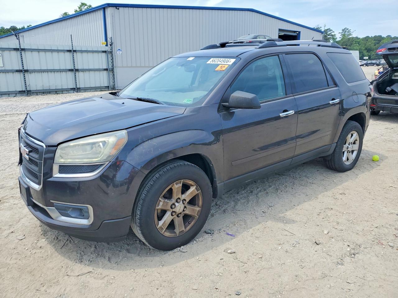2014 GMC Acadia SLE, VIN 1GKKRPKD6EJ215265 — Front end