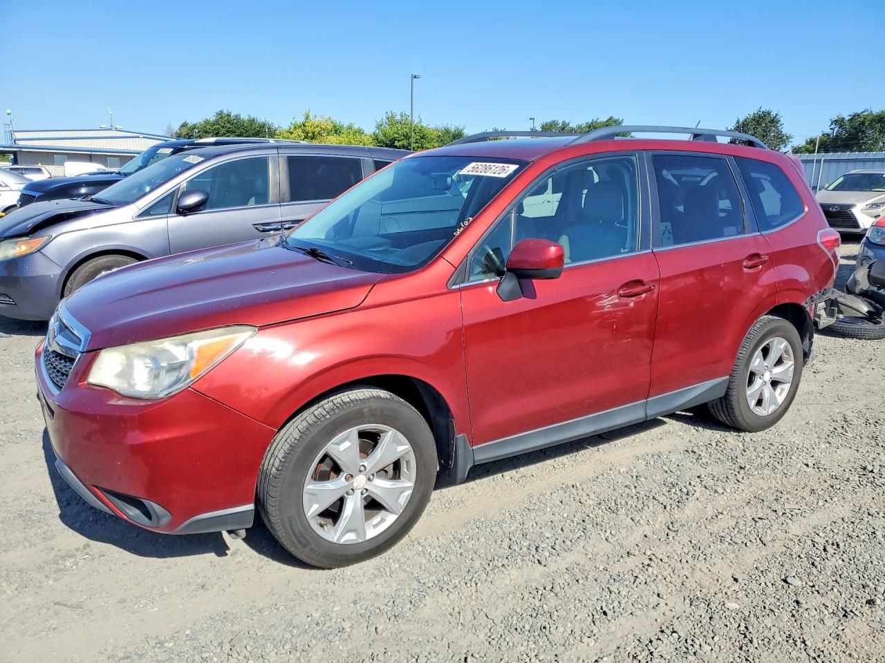 2014 Subaru Forester Limited, VIN JF2SJAHC5EH400446 — Rear end