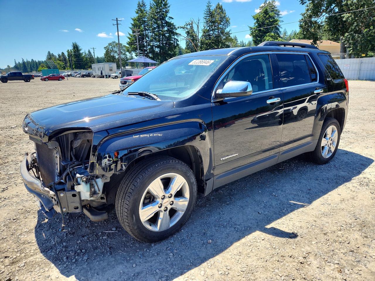 2014 GMC Terrain SLE, VIN 2GKFLWEK9E6211845 — Front end