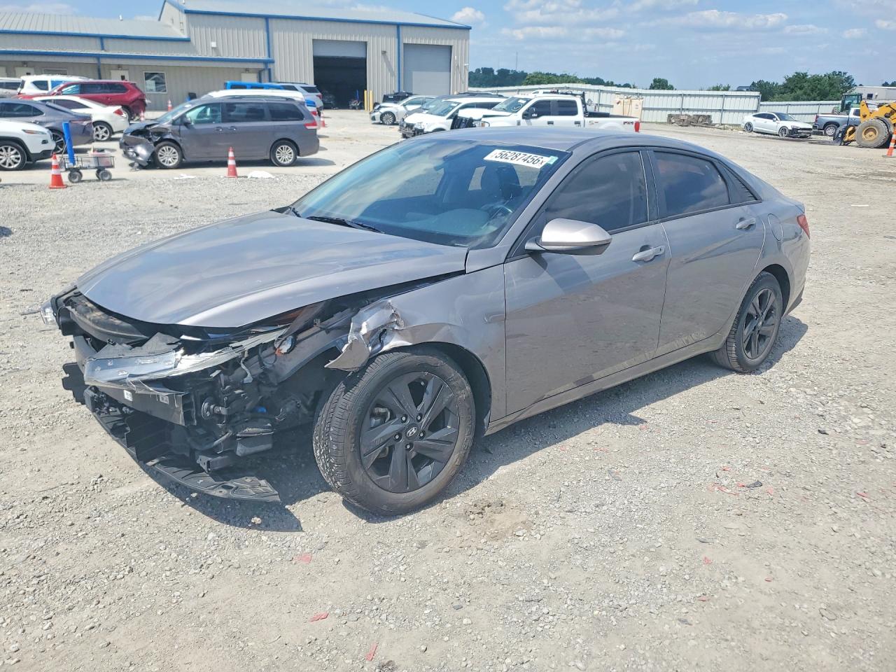 2022 Hyundai Elantra SEL, VIN KMHLS4AG2NU309071 — Front end